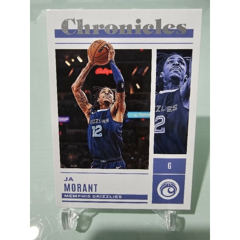 Nba Card Ja Morant Chronicles Base Card Shopee Philippines