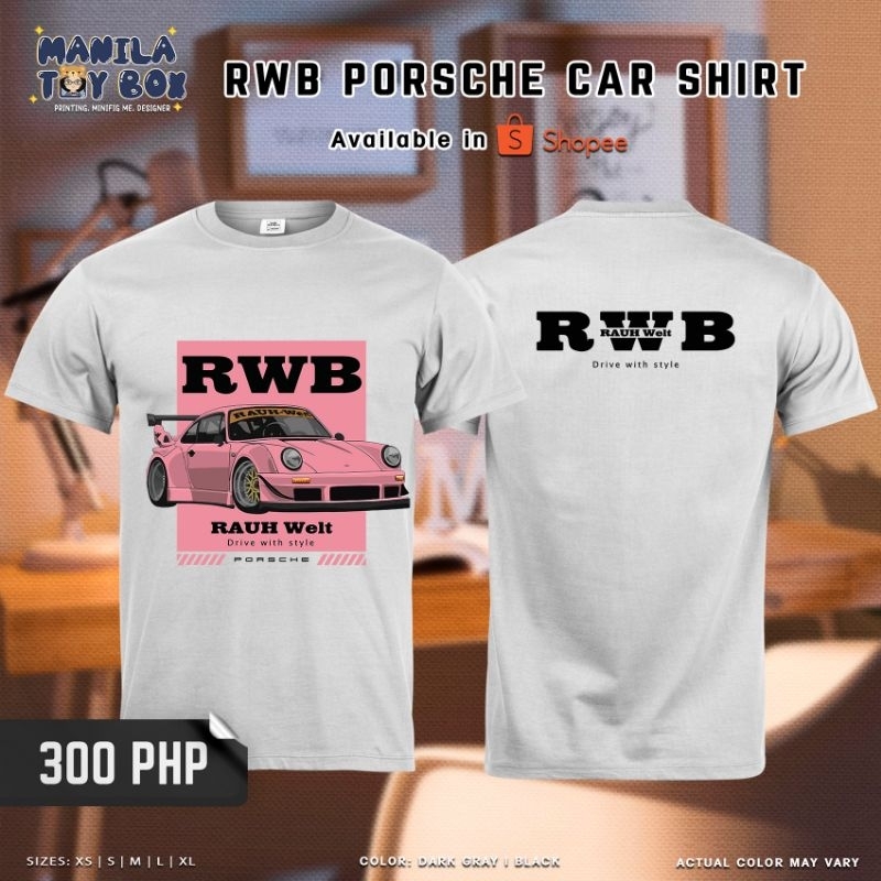 PORSCHE RWB SHIRT DESIGN | Shopee Philippines