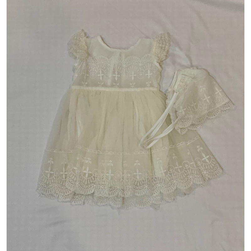 Baptismal Gown (Preloved) Shopee Philippines
