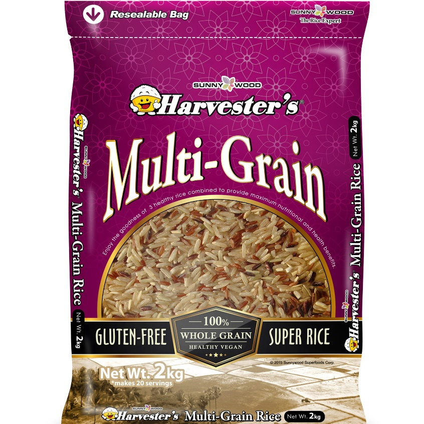 Harvester's Multi-Grain Gluten-Free Super Rice (2kg) | Shopee Philippines