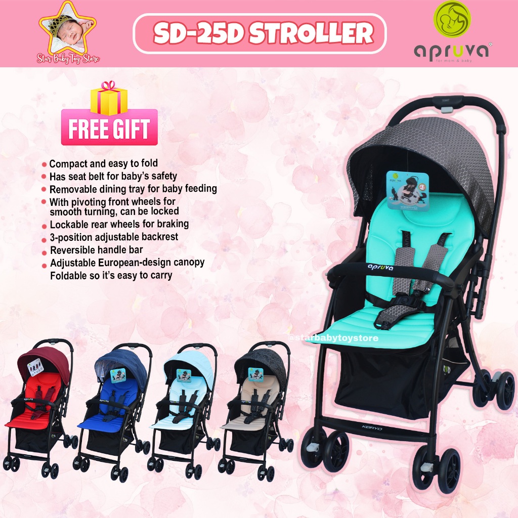 Apruva 2024 twin stroller