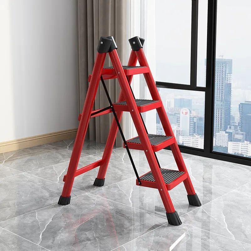 JA 3/4/5 Portable Ladder Chair Carbon Steel High Stool Strong Load ...