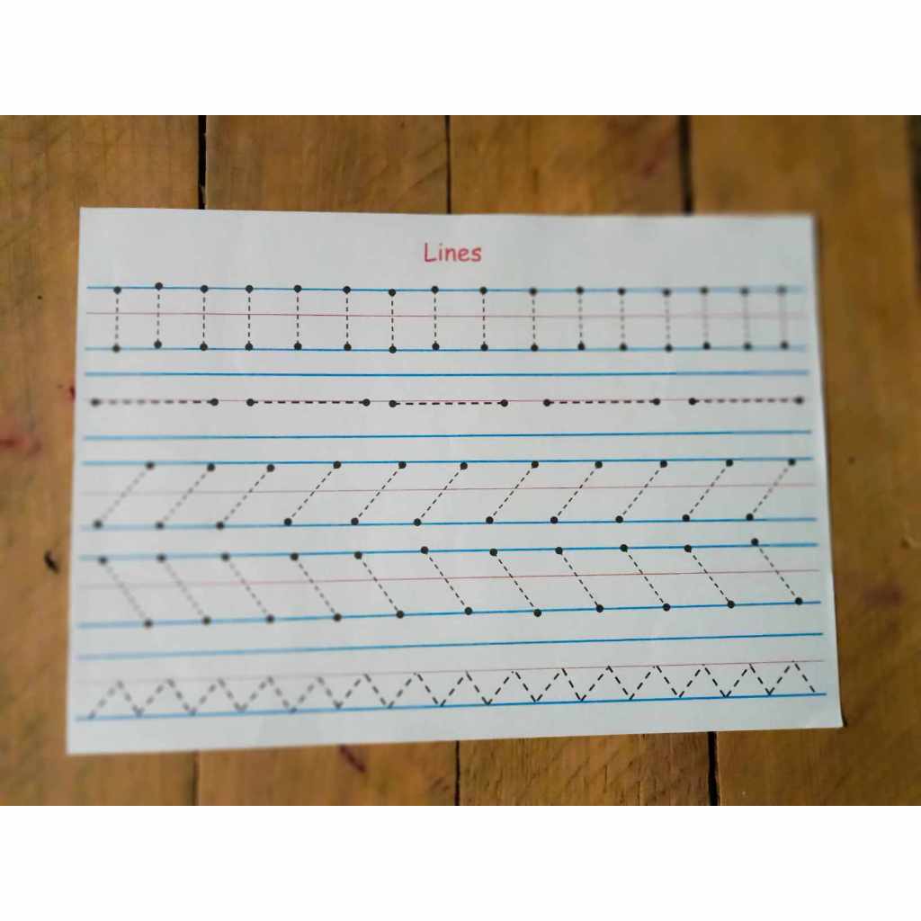 Tracing Pad (Alphabet, Numbers, Lines, Shapes etc) 30 pages and 60 ...