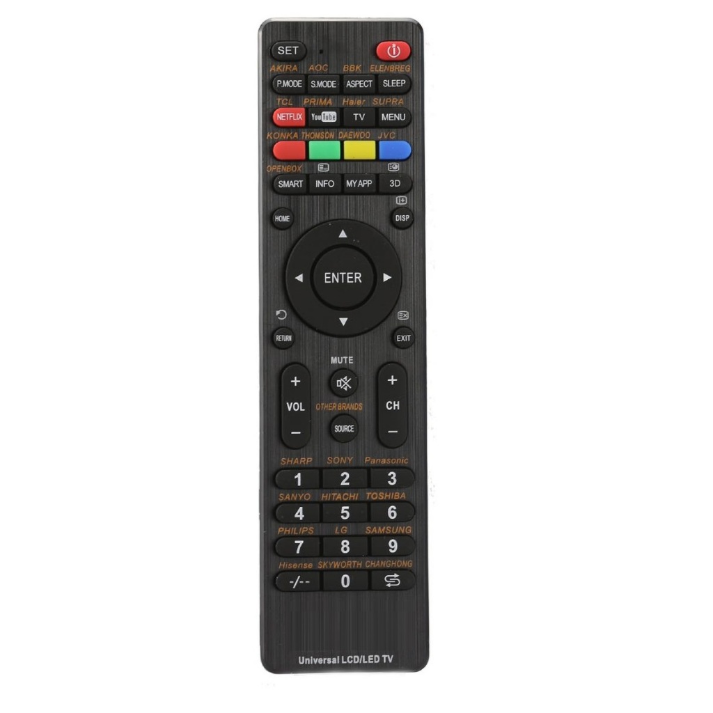 KUKU KEYIN RM-1107+5 Smart TV Universal LED/LCD Remote Control | Shopee ...