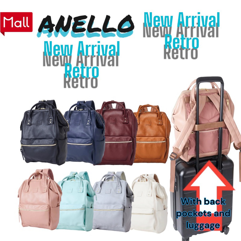 Anello bag with store laptop compartment