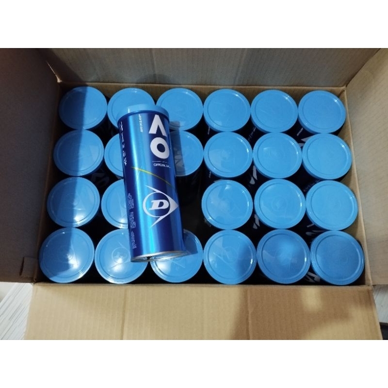 Dunlop AO Tennis Ball 1 box (24 cans) Shopee Philippines