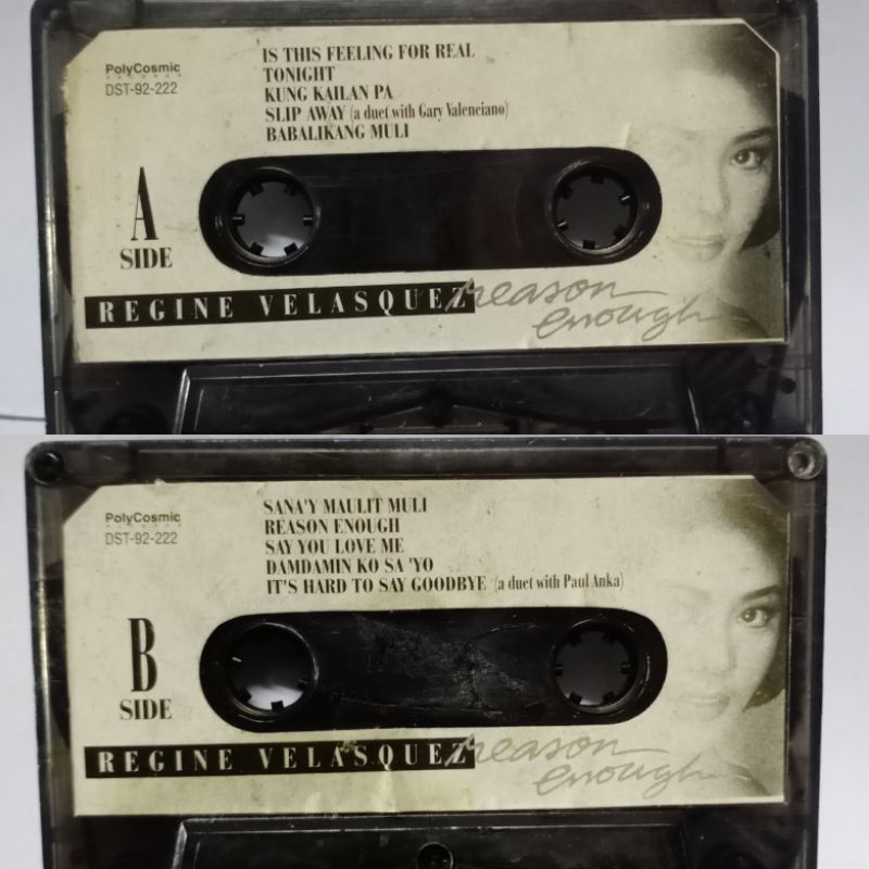 cassette tape Tagalog Regine Velasquez / Handog ng Pilipino sa Mundo