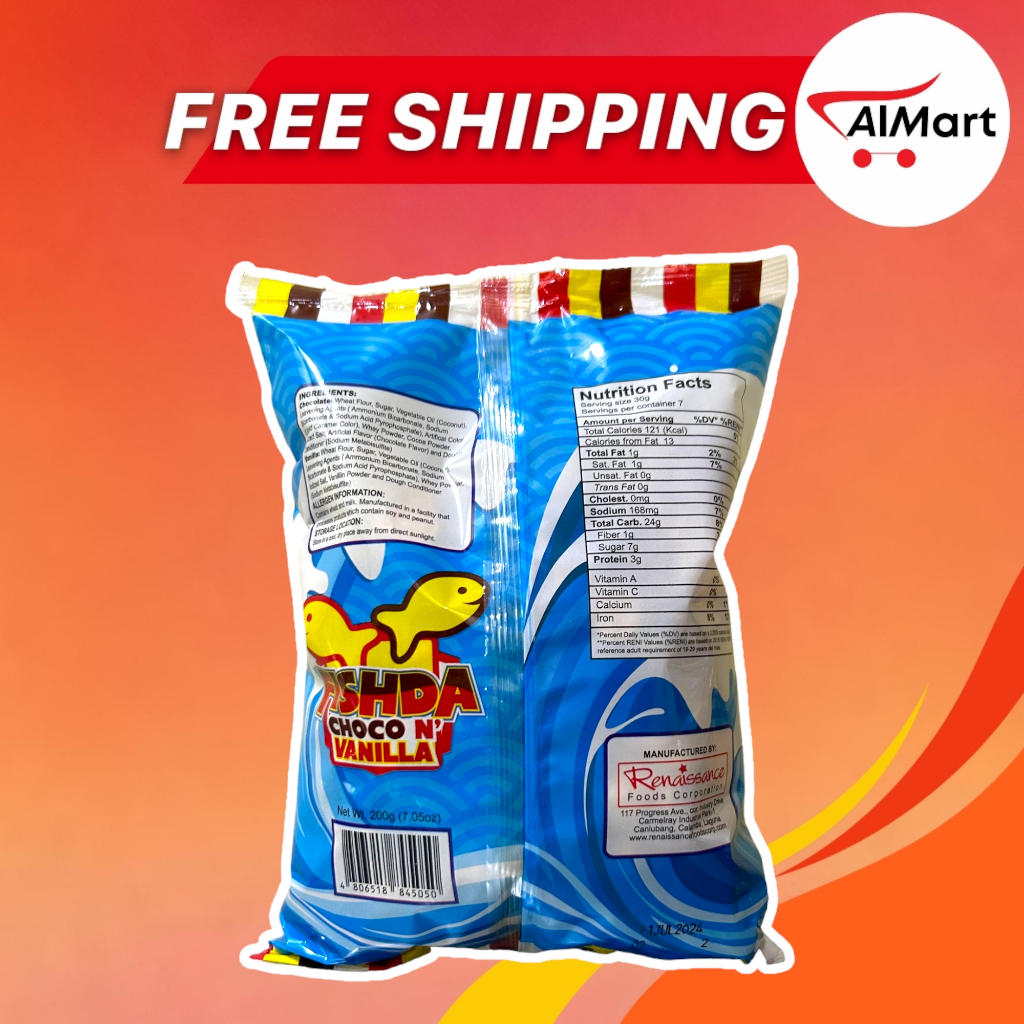 TOP NOTCH FISHDA CHOCO N' VANILLA BISCUITS (200 GRAMS) | Shopee Philippines