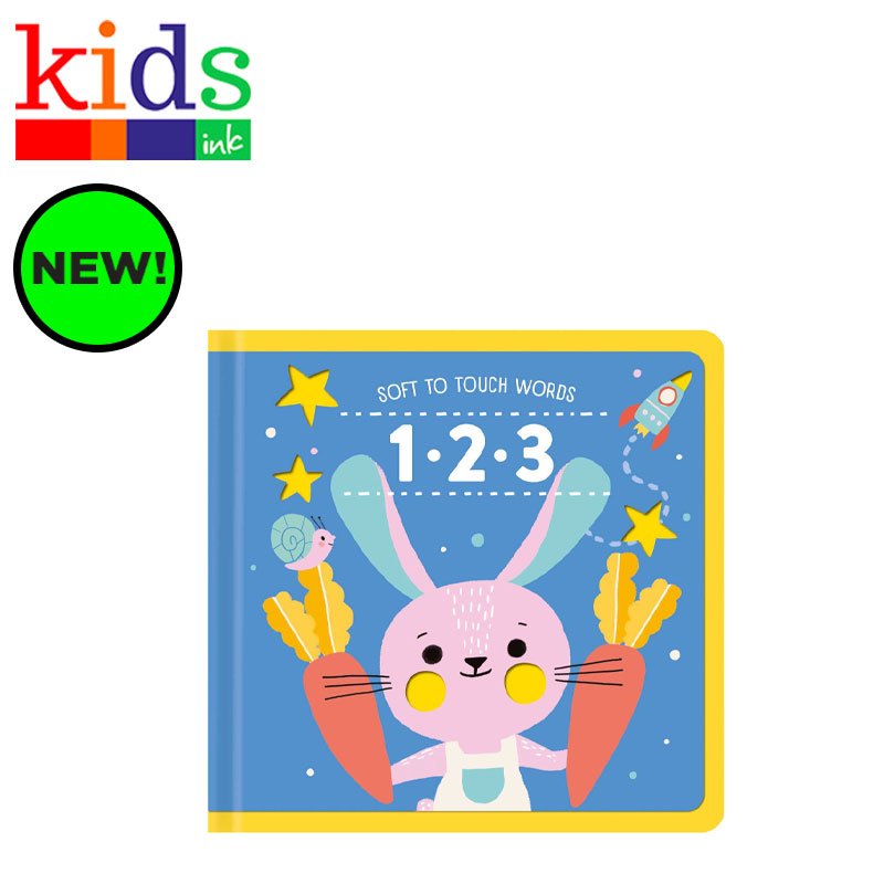 Soft To Touch Words 123 Board book – Kids Ink | Shopee Philippines