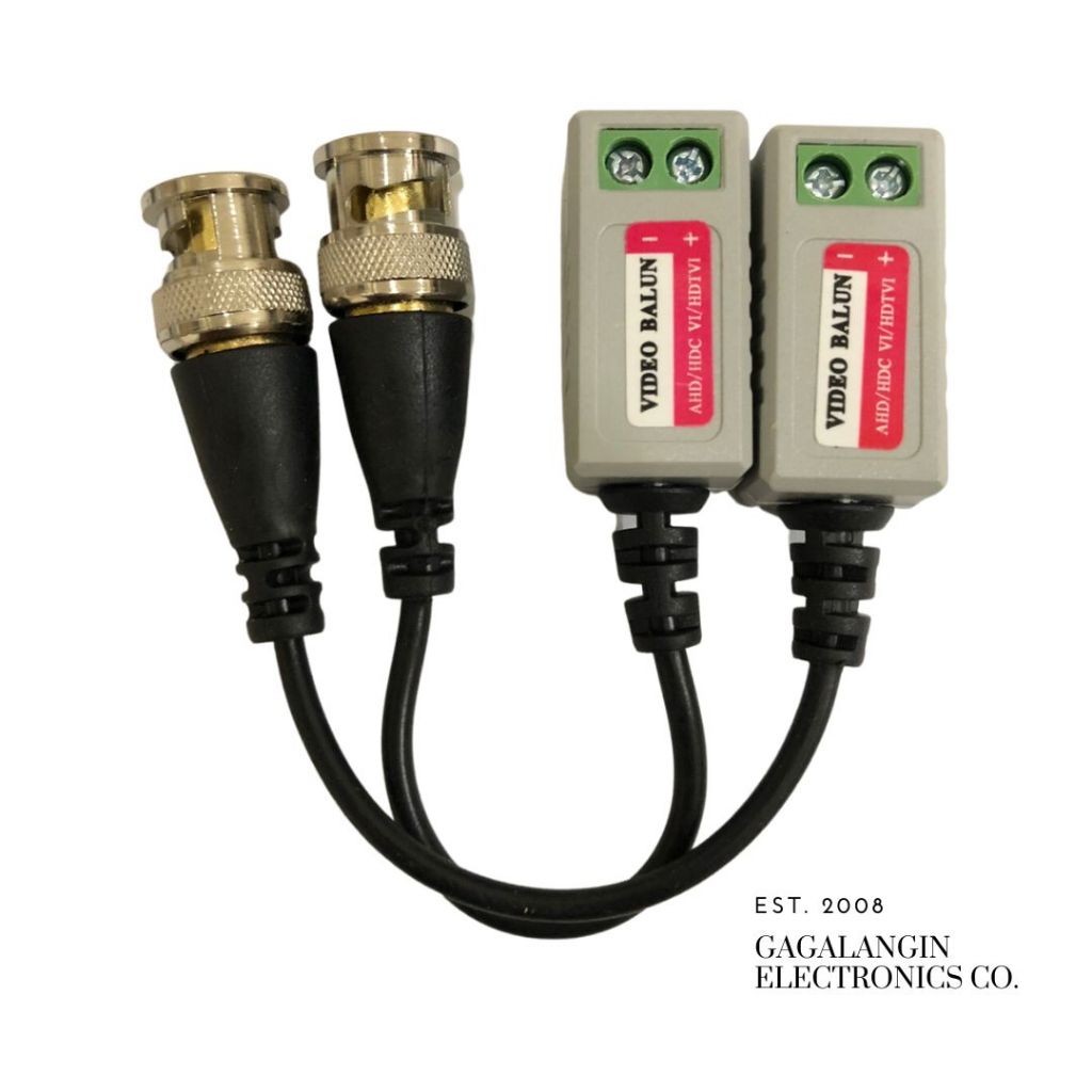 CCTV Video balun 1080P AHD/HD-CVI/TVI/CVBS 2mp HD Video Balun ...
