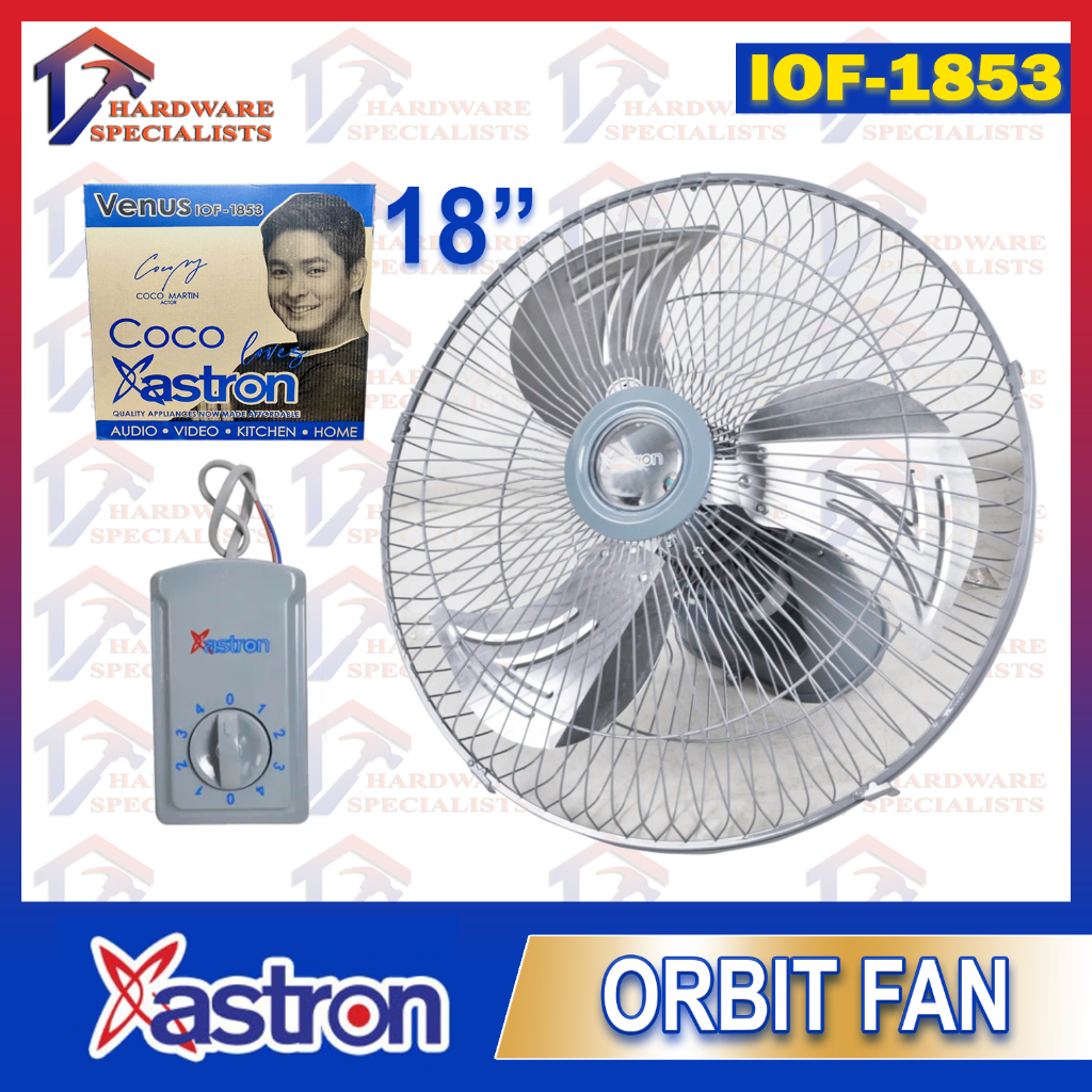 Astron Orbit Fan Venus 18" IOF-1853 Original Authentic | Shopee Philippines