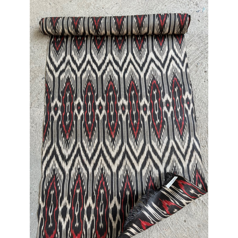 Traditional Tnalak Weaving Cloth Abaca Fiber Tboli Hand Woven Tinalak