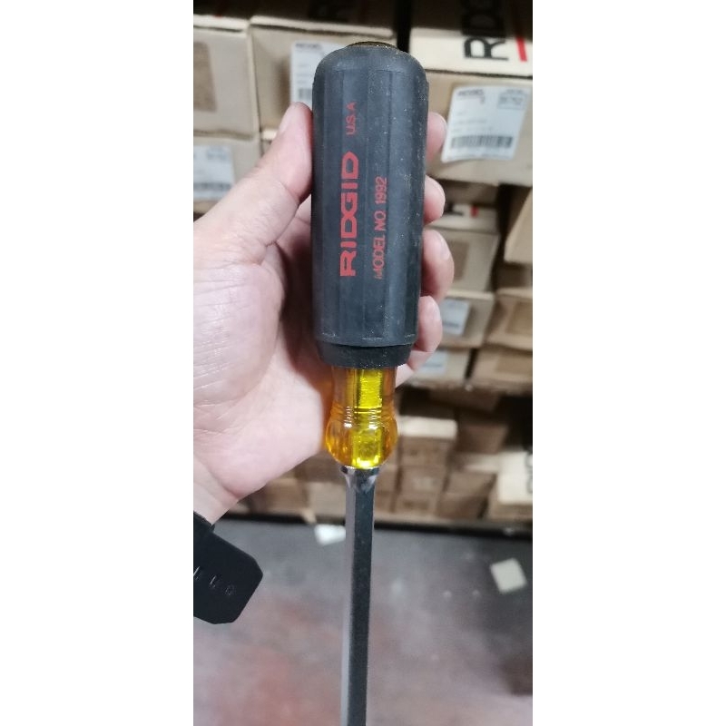 Ridgid Heavy Duty Flat Screwdriver #1992 ( 5/16 x 6