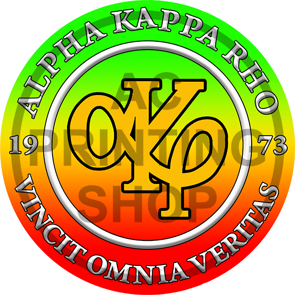 ALPHA KAPPA RHO STICKERS WATERPROOF LAMINATED | Shopee Philippines