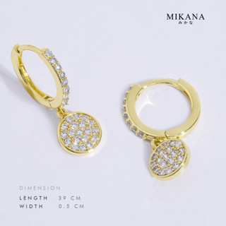 Mikana Gold Plated Golden Aura Jewelry Set for Women necklace earrings ...