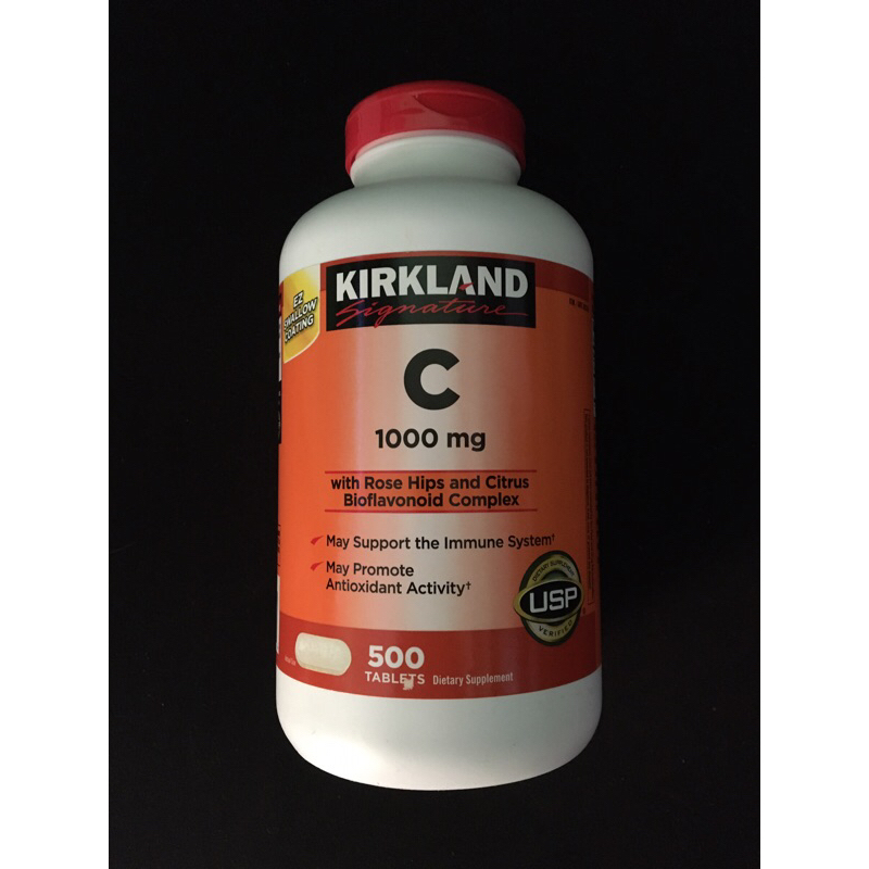 Kirkland • Vitamin C • 1000mg • 500tablets Shopee Philippines