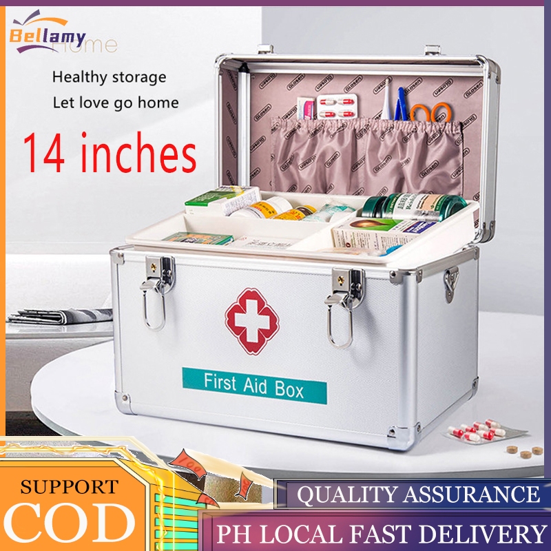 Family Medical Storage Containers Medicine box First Aid Kit Pill Case