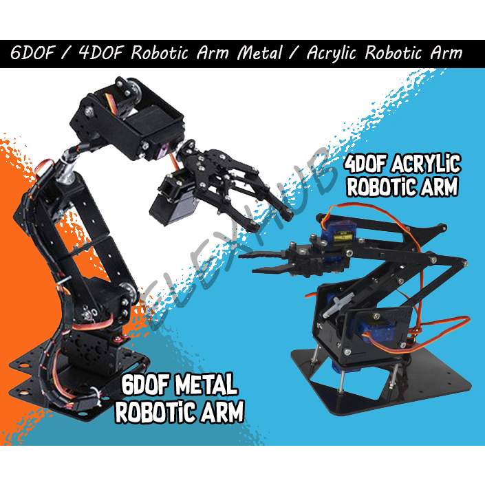 Acrylic best sale robotic arm