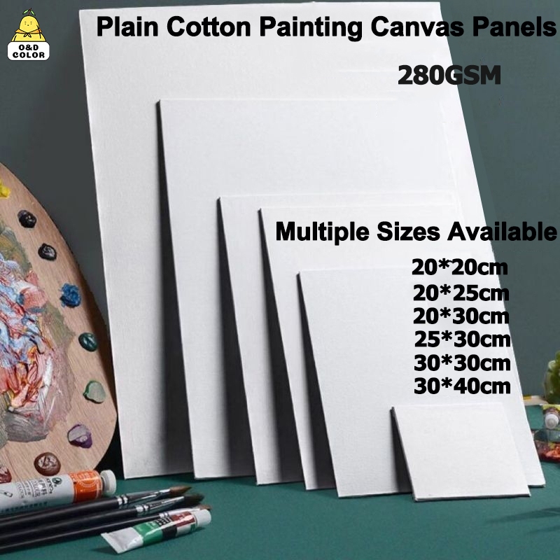 Canvas Board Painting Plain Cotton Painting Canvas Panels For Acrylic