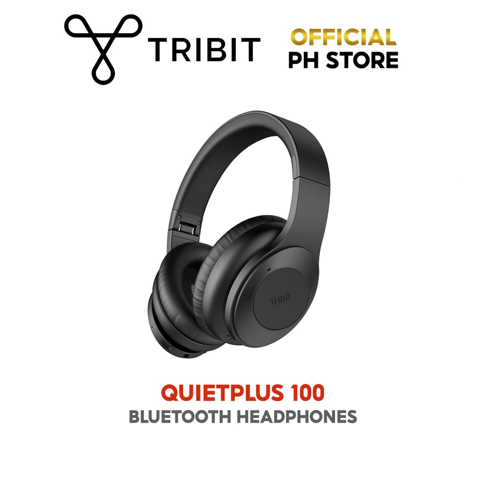 Tribit QuietPlus 100 Bluetooth Wireless Over The Ear Headphone With Hybrid Noise Cancellation Shopee Philippines
