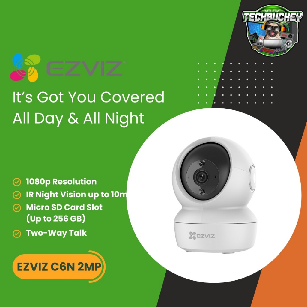Ezviz C6N Pan & Tilt Smart Home Camera Shopee Philippines