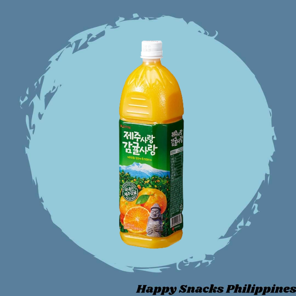 Lotte Mandarin Orange Juice Drink 1.5L Shopee Philippines