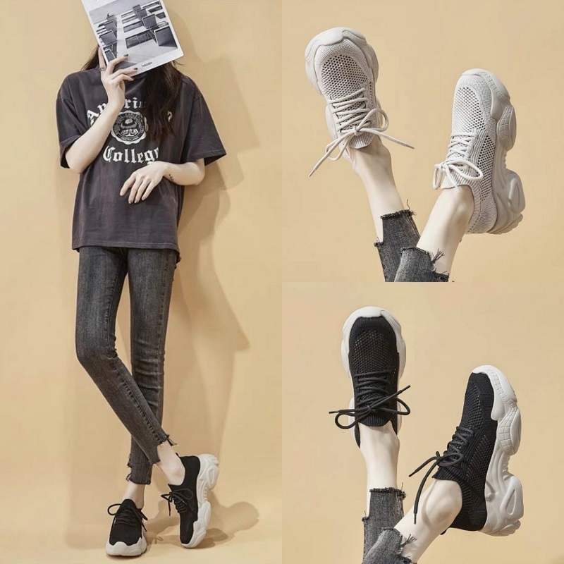 BGXW Running Shoes For Men & Women - Breathable Mesh Sneakers With Anti-Slip Sole