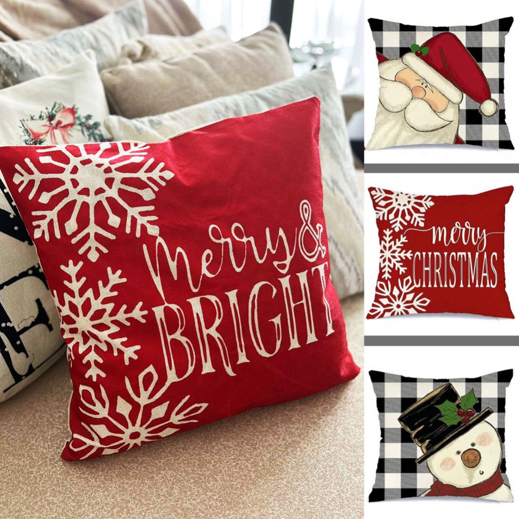 Elegant christmas outlet pillows