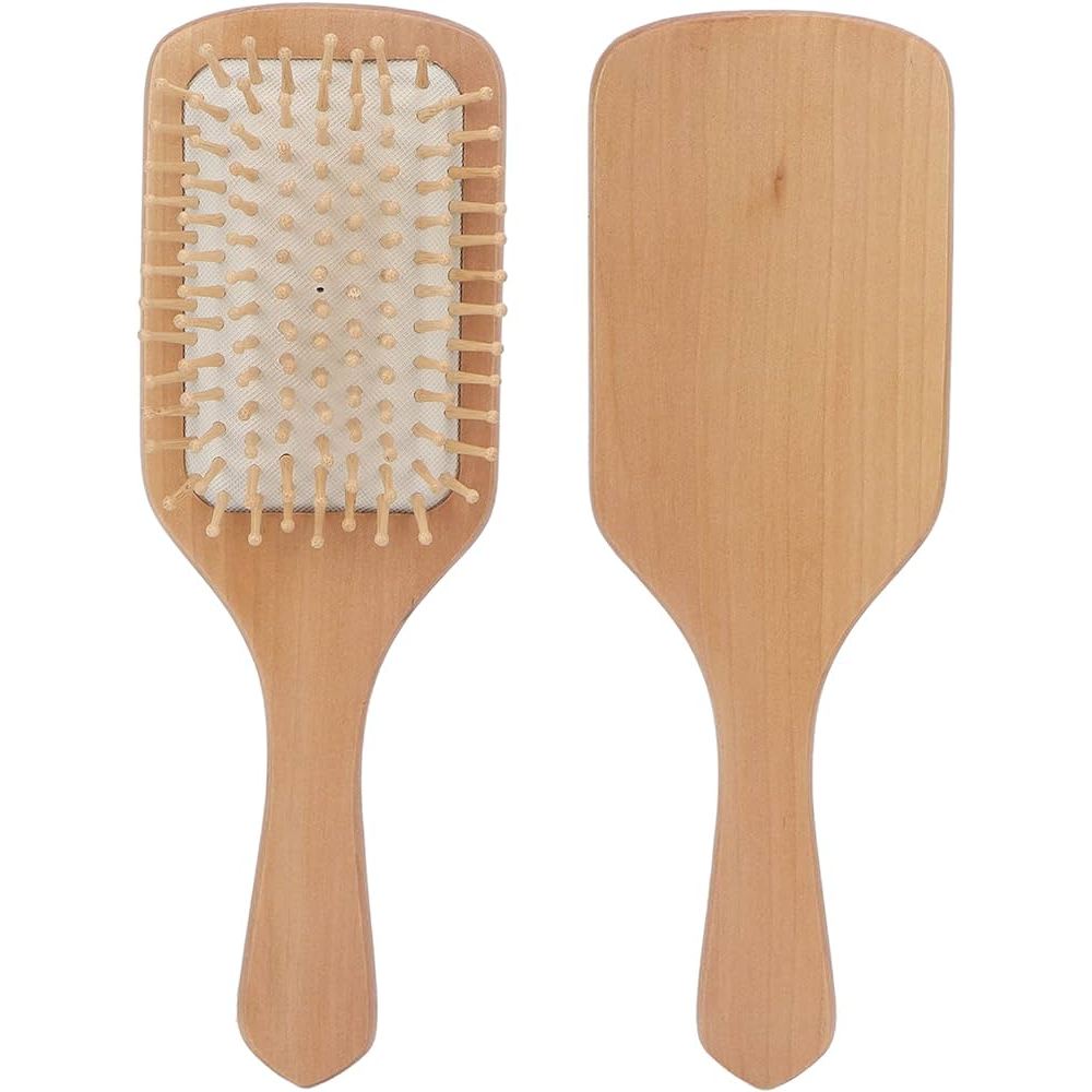 Bamboo Wooden Hair Brush Shopee Philippines