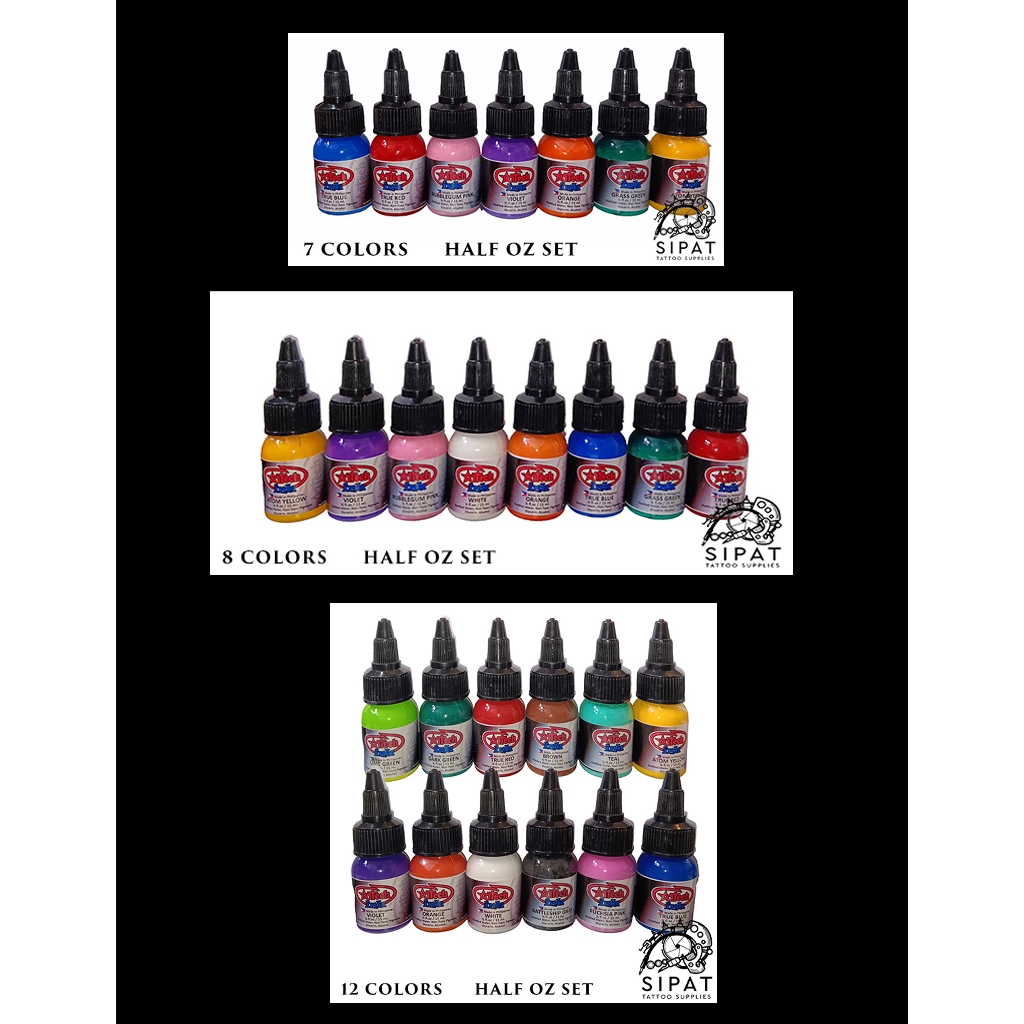Artech Ink COLOR SETS Half oz / 15ml | Shopee Philippines