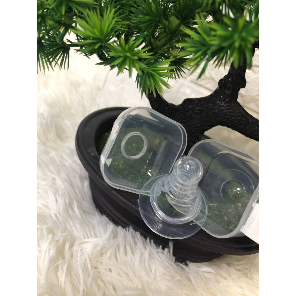 BREAST MILK FEELING (standard caliber cross hole pacifier) Shopee