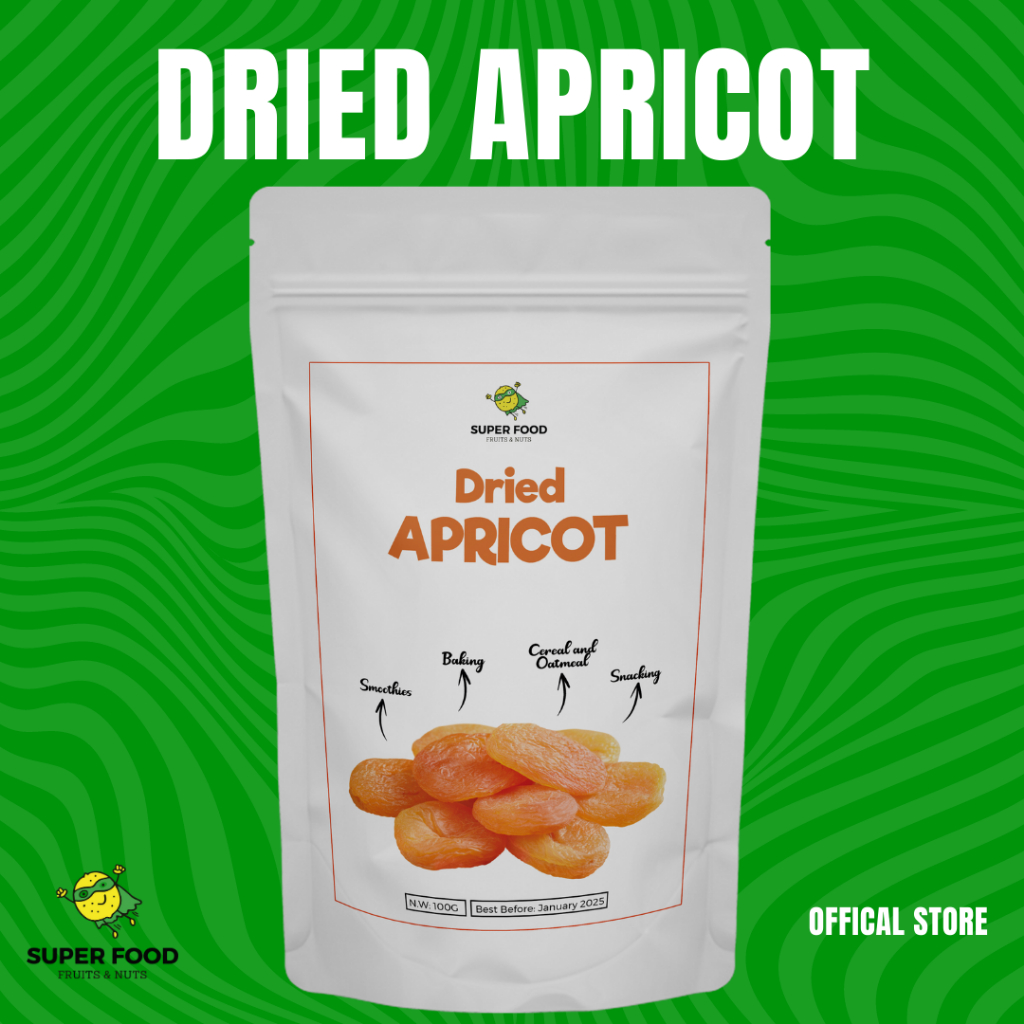 Superfood Dried Apricot (100g) Shopee Philippines