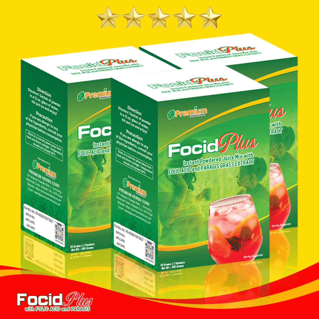 Focid Plus PCOS Juice, Myoma Herbal, Fertility Aid. Complete Supplement Solution for Women's