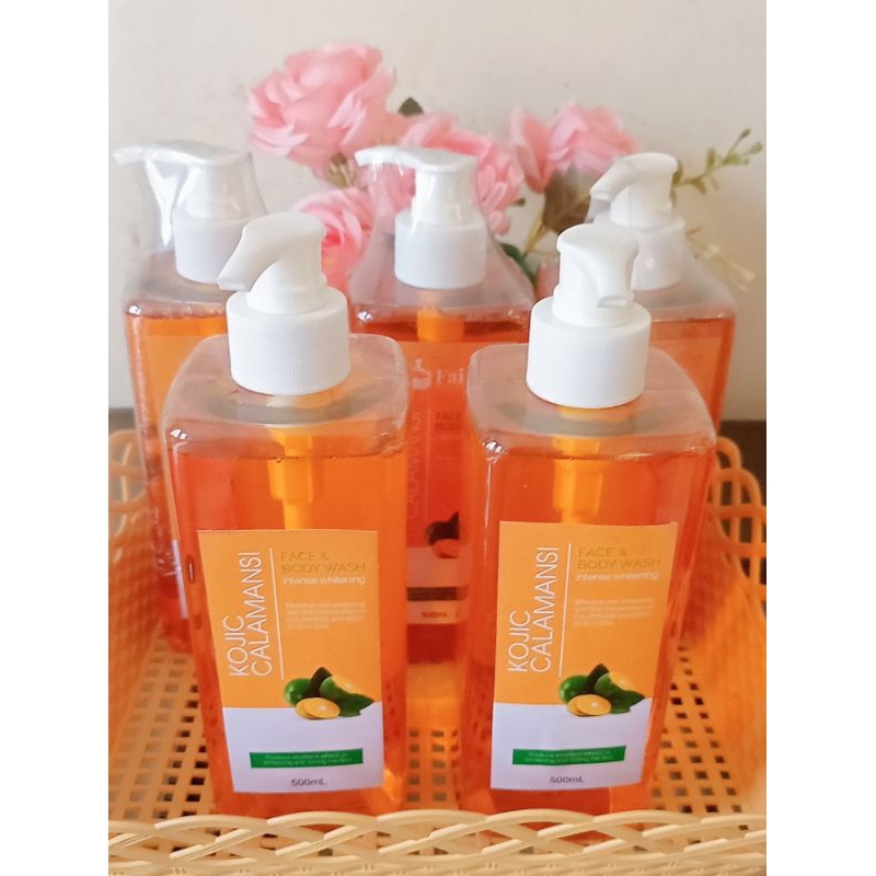 Kojic Calamansi Face & Body Wash (500ml) Shopee Philippines