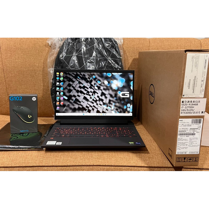 DELL Gaming Laptop 12th CORE i7-12700H  GeForce RTX 3050 4GB Graphics