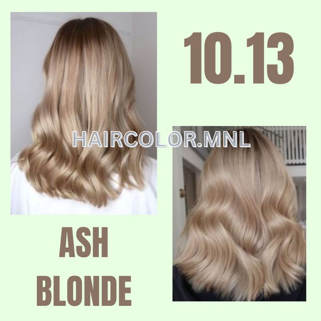 BREMOD 10.13 ASH BLONDE HAIR COLOR SET WITH OXIDIZER (100ML) | Shopee ...