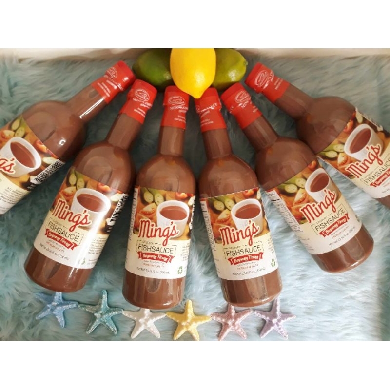 Fish Sauce Boneless Bagoong Ming's 750ML Shopee Philippines
