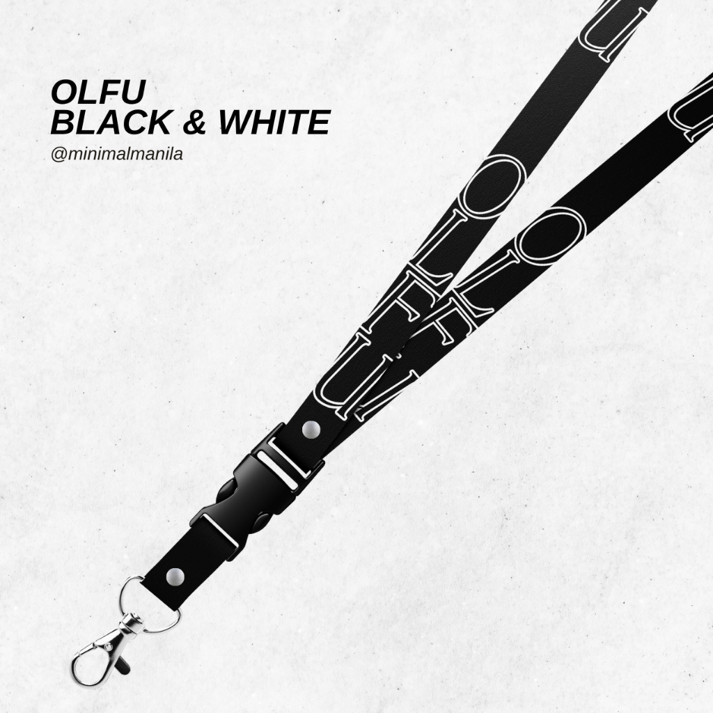 OLFU ID Lace Lanyard | Minimal Manila University Lanyards | Shopee