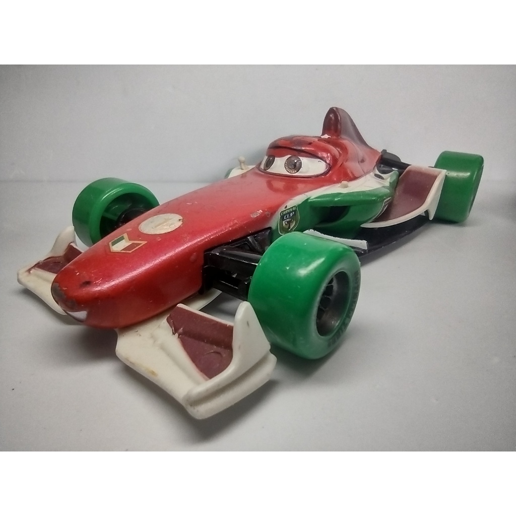 Disney Pixar Cars Francesco Bernoulli 1/43 F1 Formula 1 Car Loose Metal