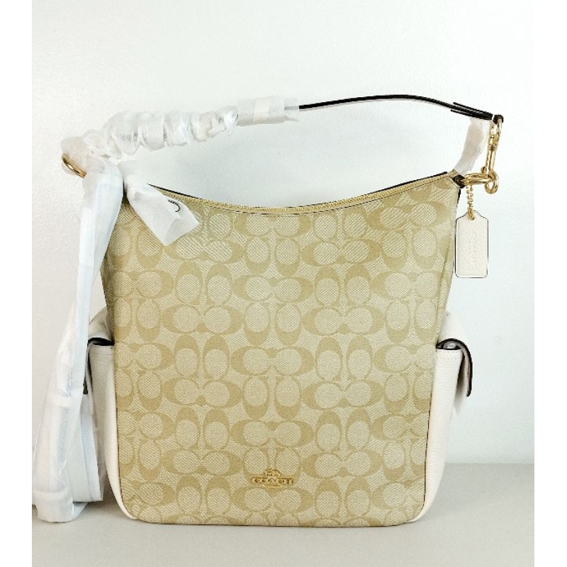 Original Coach Pennie Shoulder Bag In Signature Canvas Shopee Philippines