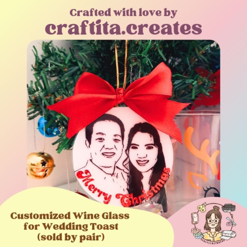 Personalized Christmas Ornaments Shopee Philippines