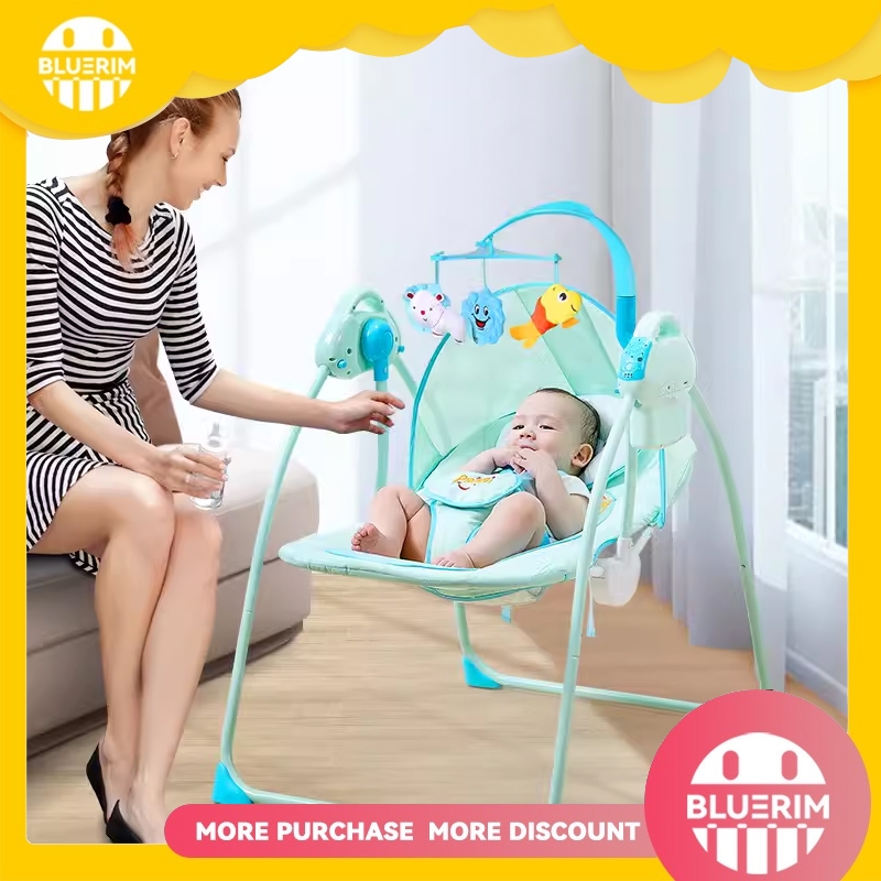 Baby rocking chair Baby electric rocking chair recliner soother chair ...