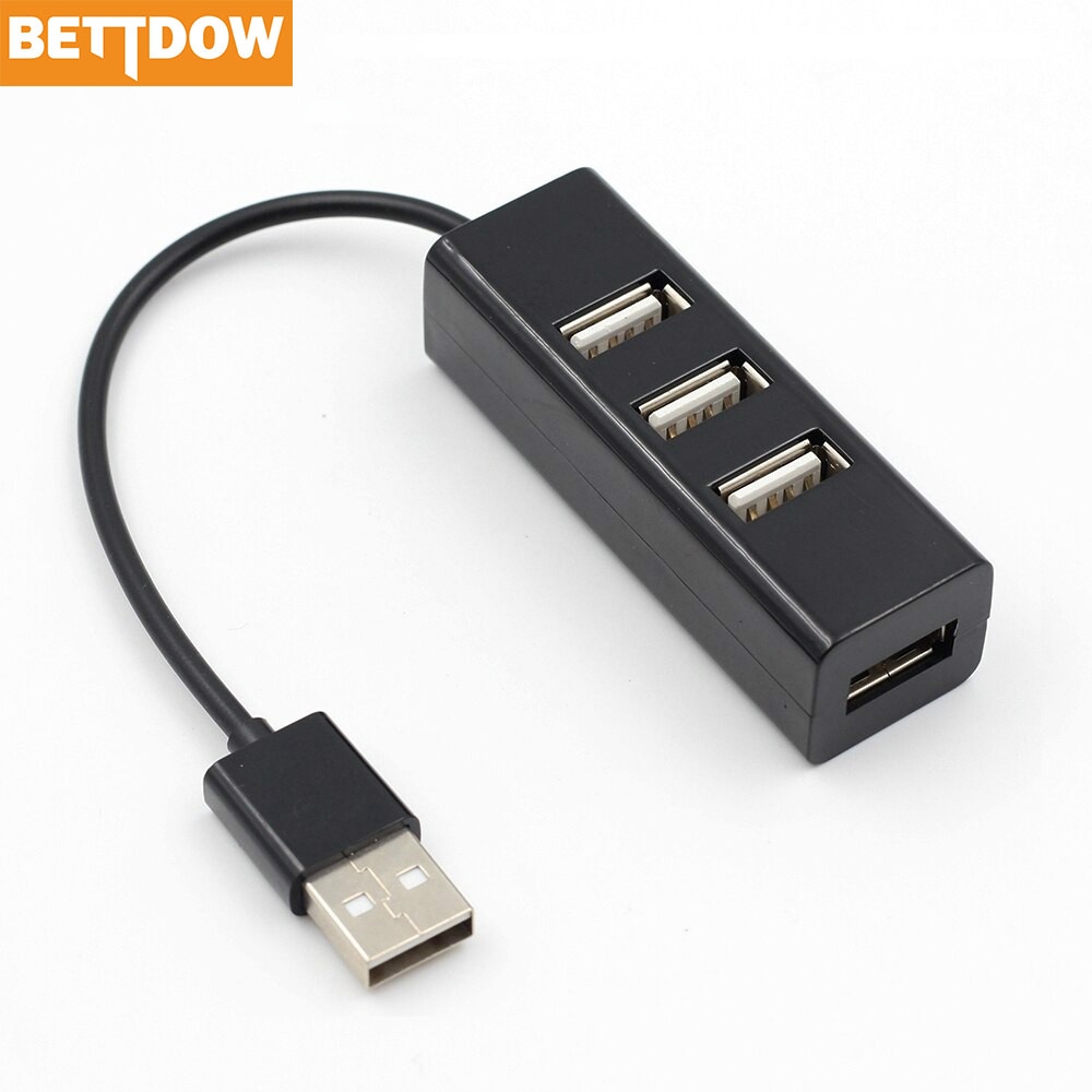 BETTDOW Mini 4 Port USB 2.0 Hub OTG Hub USB Splitter for Laptop PC ...