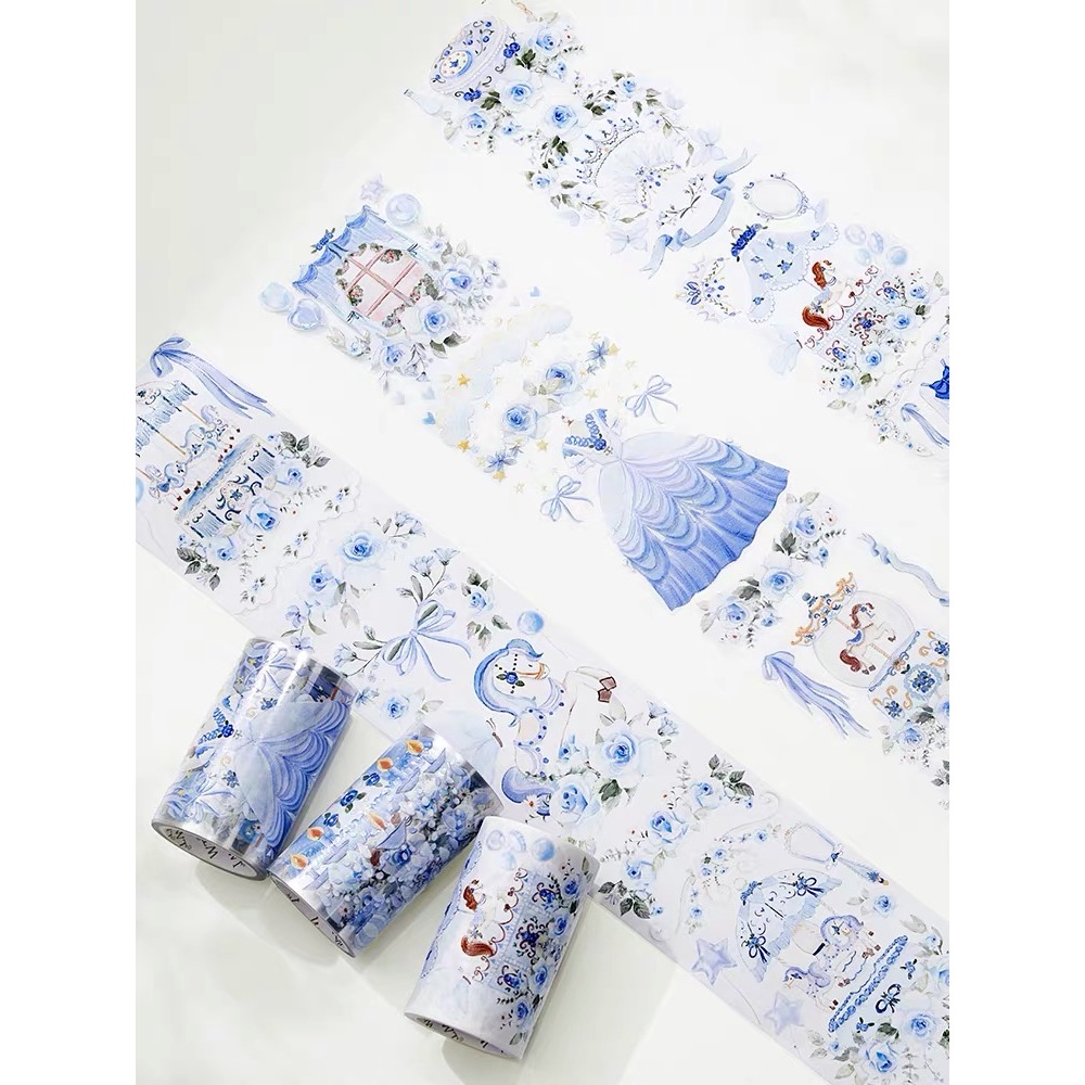  WT Chonky Cat Washi Tape Sticker Set, 4 Rolls