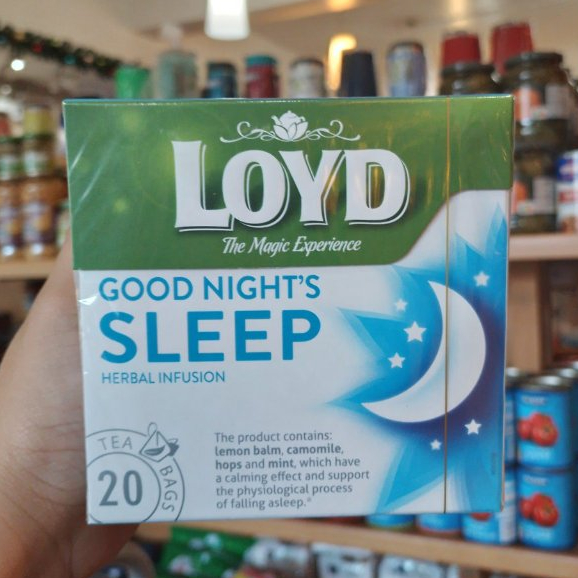 LOYD GOOD NIGHT'S SLEEP HERBAL INFUSION 20 teabags Shopee Philippines