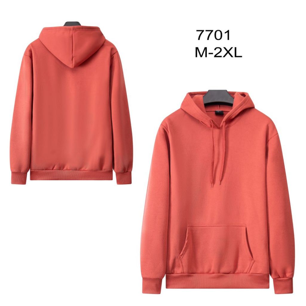 Hoodie Long Sleeve Jacket with Pocket and Hood Plain Unisex Sweater 10 color good quality Shopee Philippines