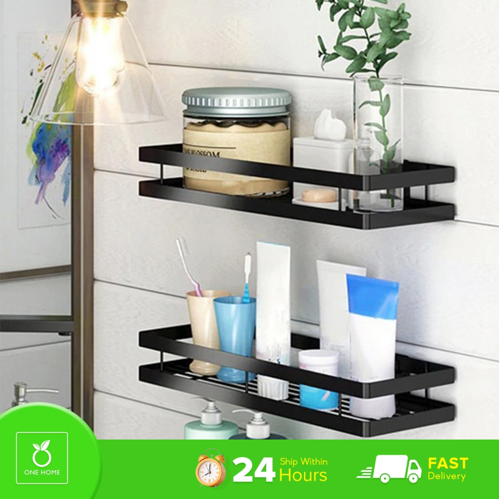 Spice Rack Wall Organizer Condiments Rack Wall Mounted Kitchen ...