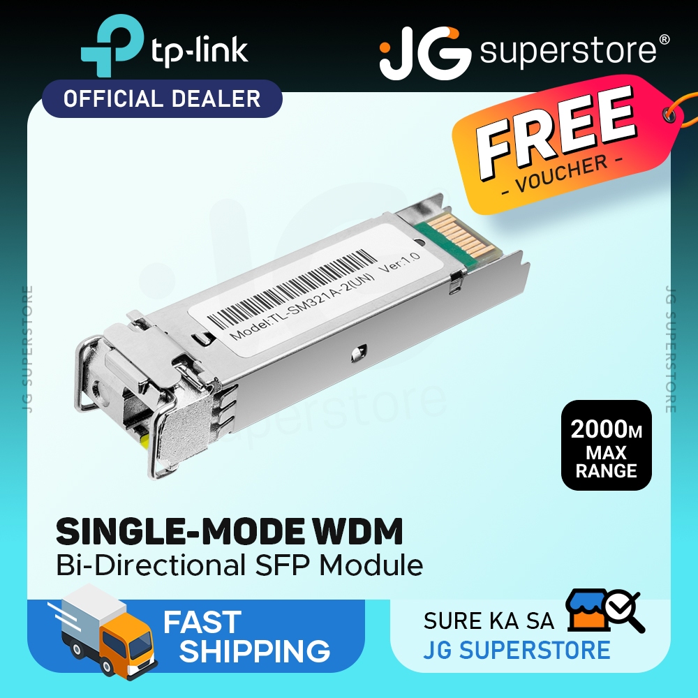 Tp Link Tl Sm A Base Bx Wdm Bi Directional Sfp Module Single Mode Fiber Optic Tp Link