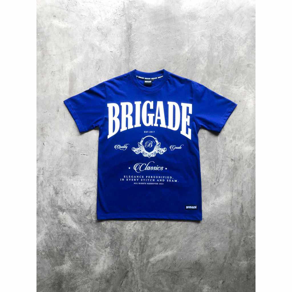 BRIGADE CLOTHING - QUALITY GOODS (BLUE) | Shopee Philippines