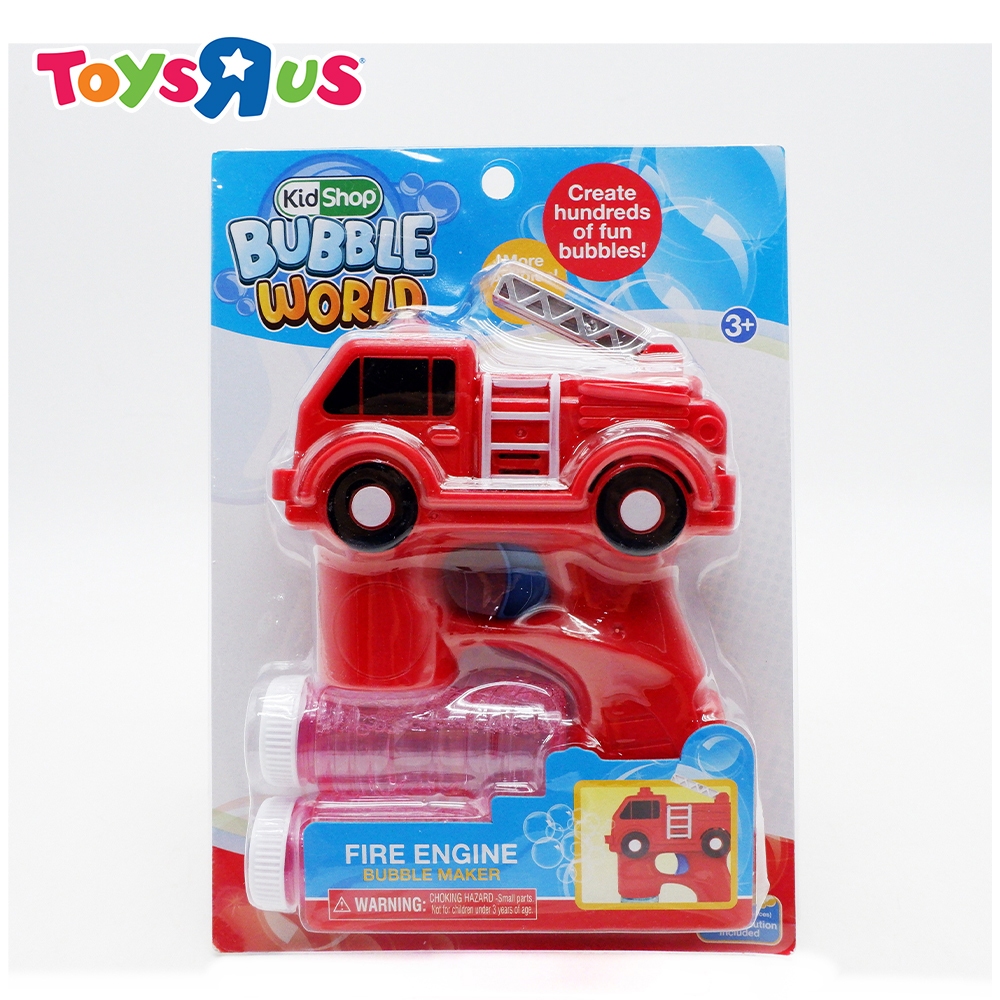 Kid Shop Bubble World Fire Engine Bubble Maker | Shopee Philippines
